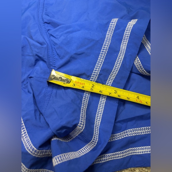 FREE PEOPLE MOVEMENT All Around Shorts BLUE XL Baggy 90's running shorts - Picture 7 of 10